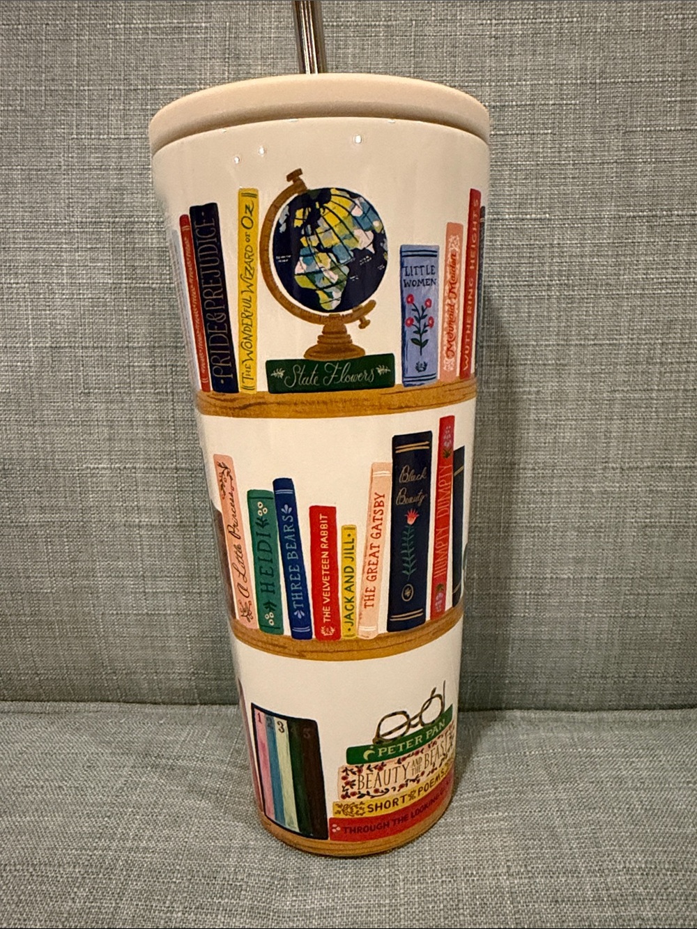 24 oz. Corkcicle x Rifle Paper Co. cold cup - Book Club - Picture 5 of 7
